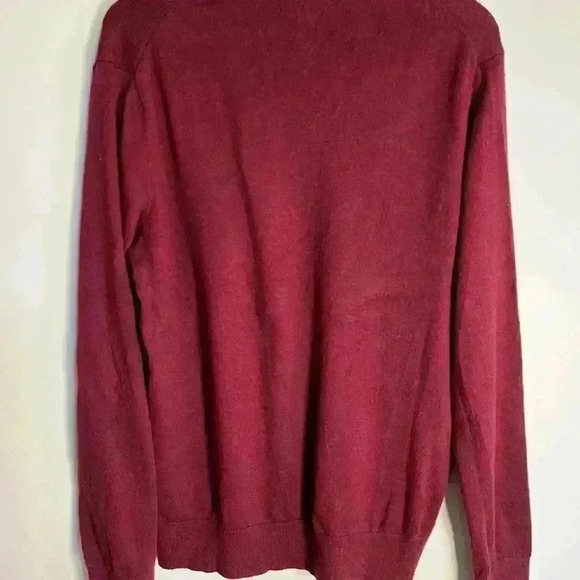 Banana Republic Mens Large Silk Cashmere Blend Pullover Jumper Sweater Luxury - Picture 6 of 7